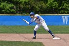 Baseball vs Babson  Wheaton College Baseball vs Babson during Championship game of the NEWMAC Championship hosted by Wheaton. - (Photo by Keith Nordstrom) : Wheaton, baseball, NEWMAC